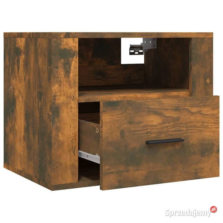 Wiszące szafki nocne 2 opalany dąb 50x36x40 Warszawa