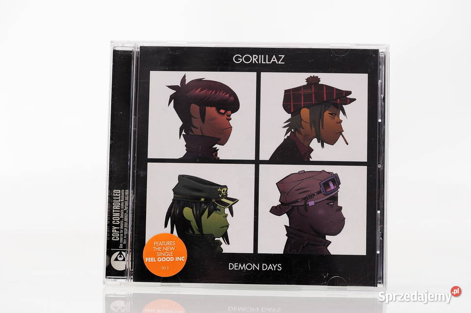 GORILLAZDemon Daysplyta CD Płyty i kasety Wrocław