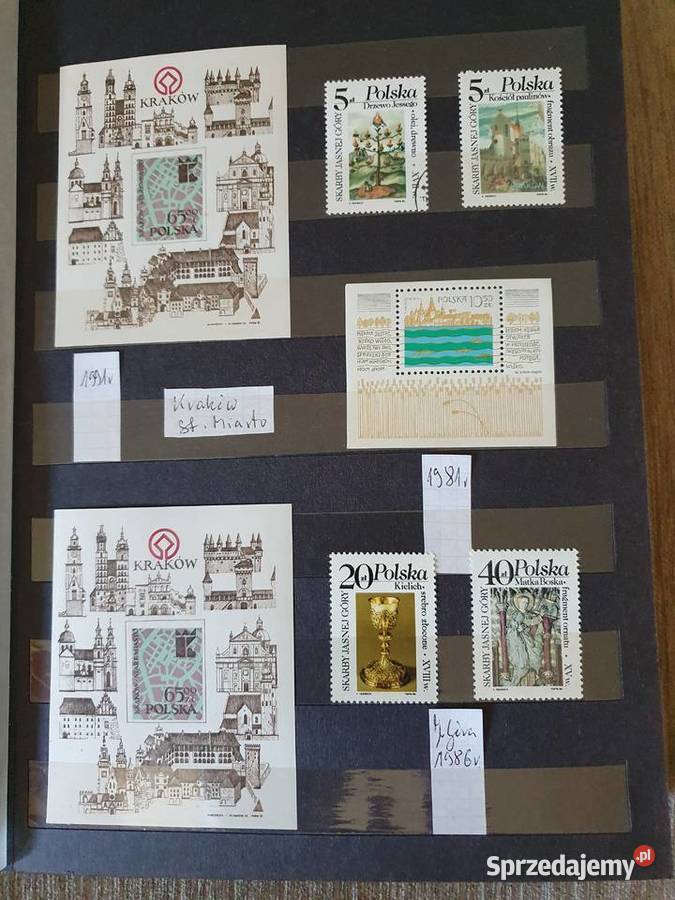 Klaser Znaczki JP II Sacrum i Profanum Andrychów