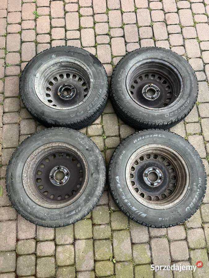 Oryginalne koła z felgami stalowymi 4x100 GM Bochnia