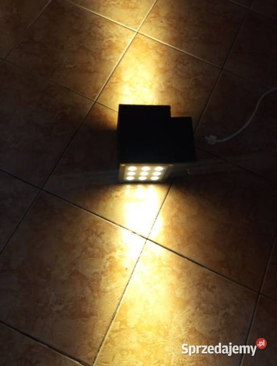 Lampy zewnętrzne fasadowe spektrum LED ALU Sosnowiec