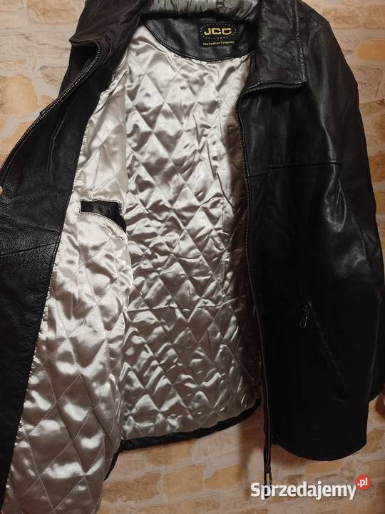 3XL58 Skórzana kurtka męska z Londynu skóra Kraków sprzedam