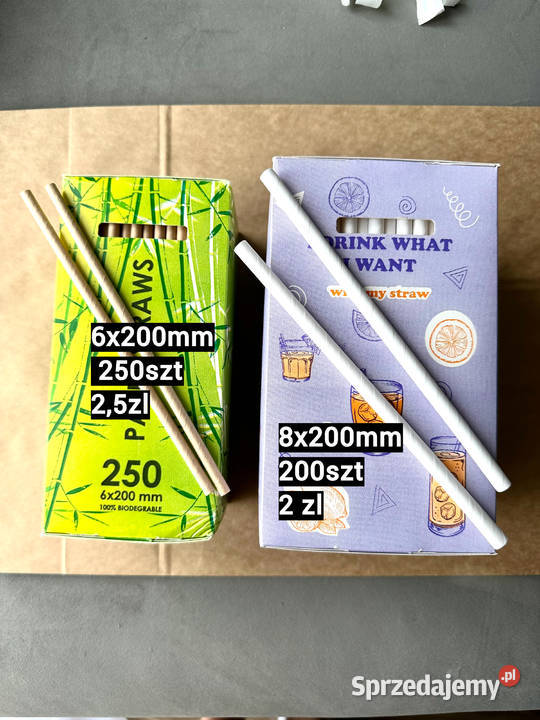 Słomka Papierowa EKO likwidacja Bar restauracja Warszawa