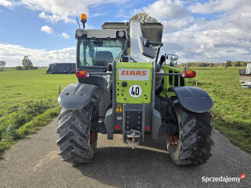 Ładowarka teleskopowa z WAGĄ CLAAS Scorpion 6035 Rudolfowo