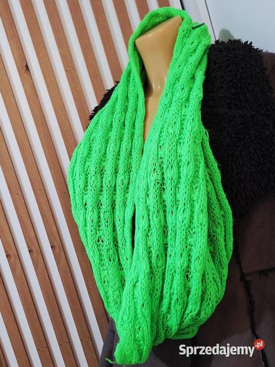 Szalo komin neon seledyn Braniewo