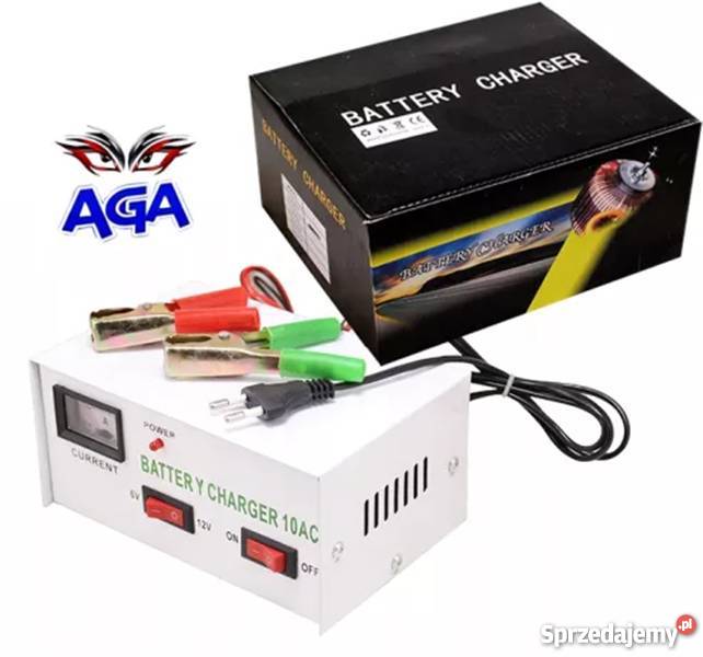 Prostownik Samochodowy 612V 10A Ładowarka Do Akcesoria śląskie Częstochowa