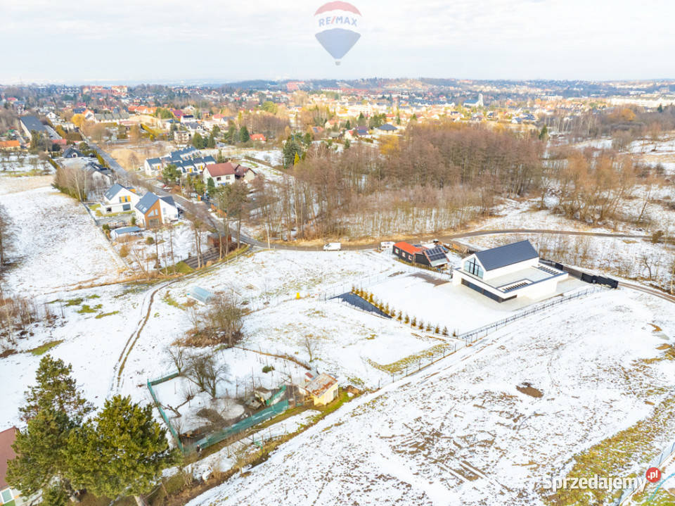 Budowlana i uzbrojona działka w Wieliczce widok 20m małopolskie Wieliczka