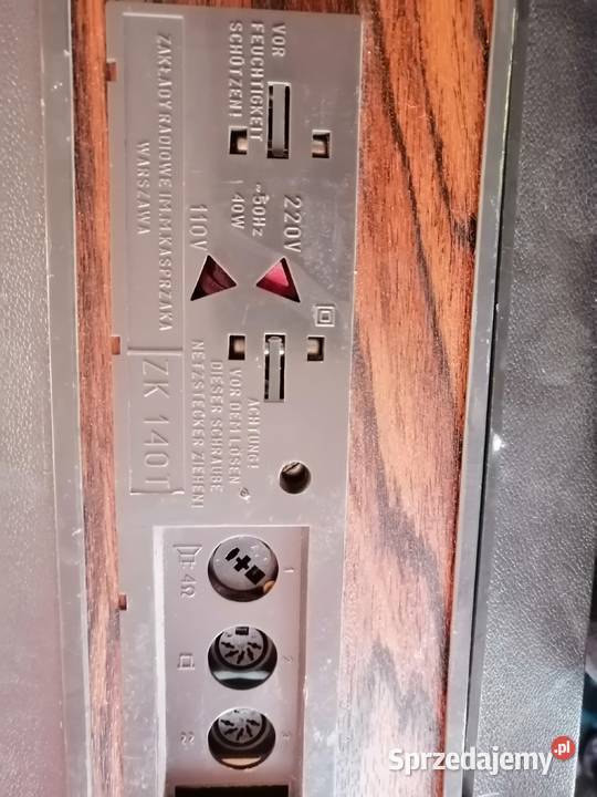 magnetofon szpulowy UNITRA ZK 140 T de luxe sprzedam