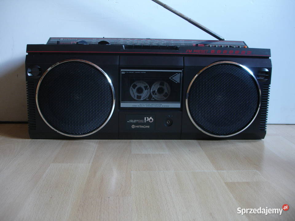 Radiomagnetofon HITACHI TRKP6 Zielona Góra sprzedam