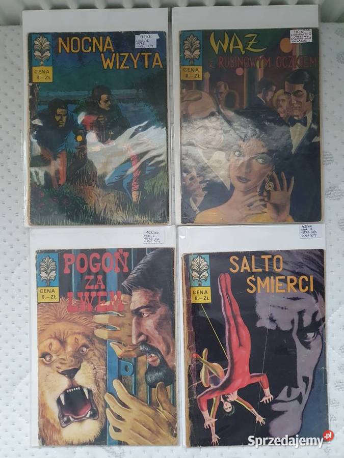 Kapitan Żbik zestaw 4 komiksów kompletna sprzedam