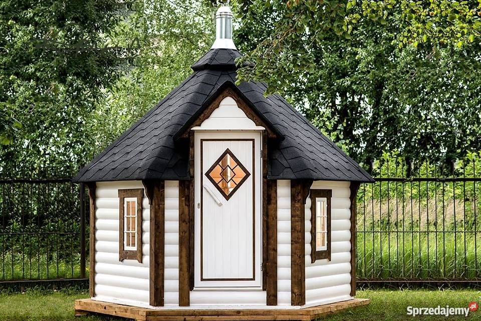 SAUNA OGRODOWA 7m2 DOMEK SAUNOWY ALTANA DOMEK Płock sprzedam