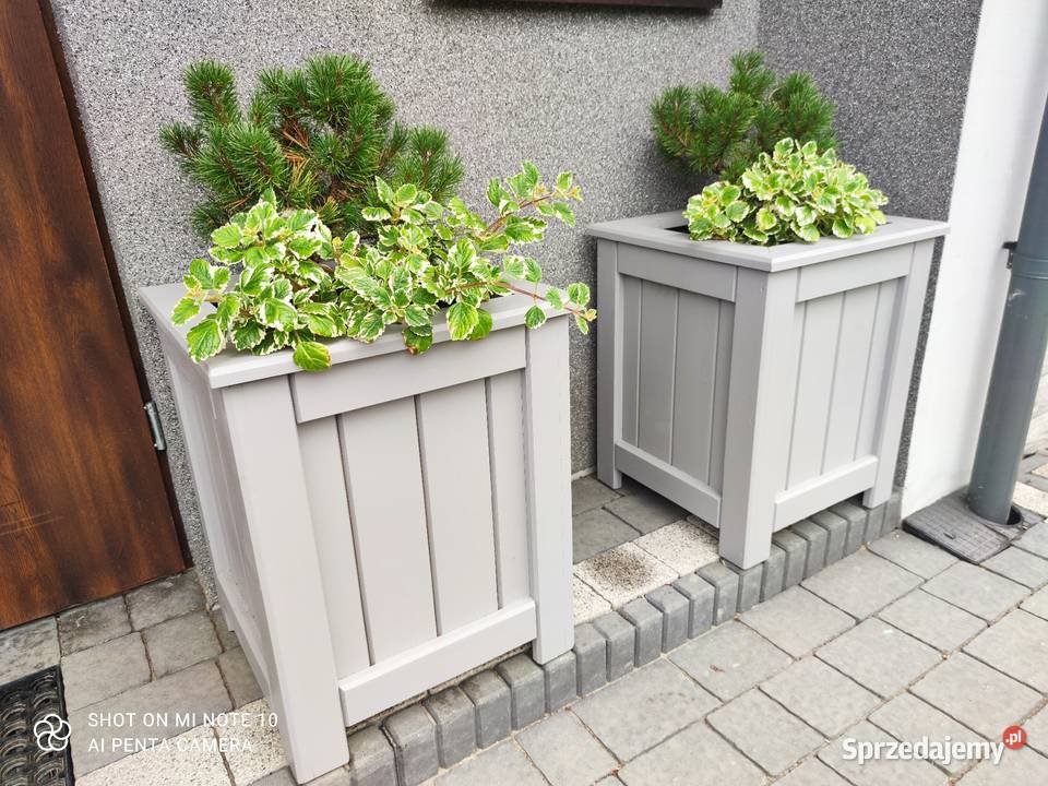 Donica drewniana ogrodowa Dom i Ogród