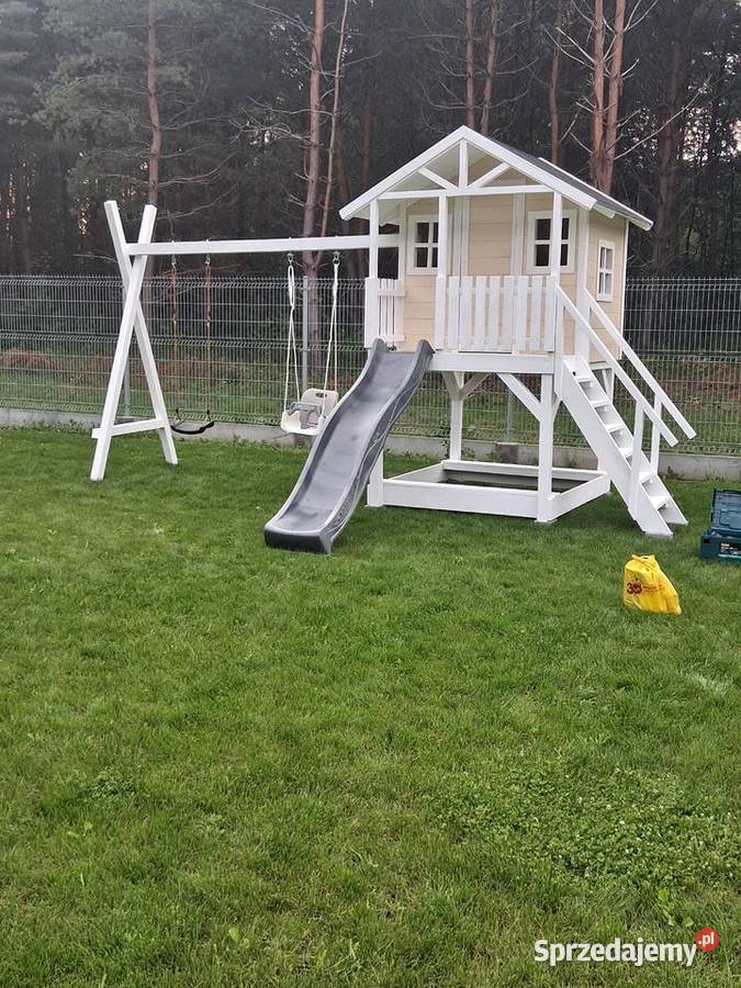 Domki drewniane place zabaw dzieci podkarpackie Rzeszów