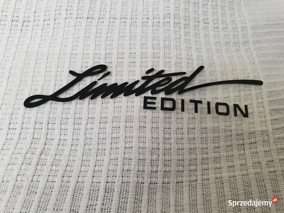 EMBLEMAT NAPIS NAKLEJKA LIMITED EDITION DUŻA Poznań