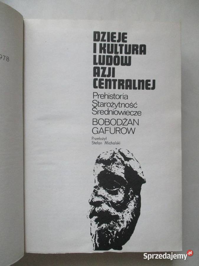 Dzieje i kultura ludów Azji Centralnej Gafurow Łódź