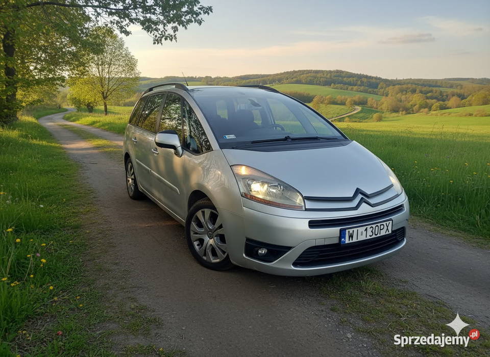 Citroen C4 Grand Picasso 7 Osob LPG mazowieckie Mogielnica