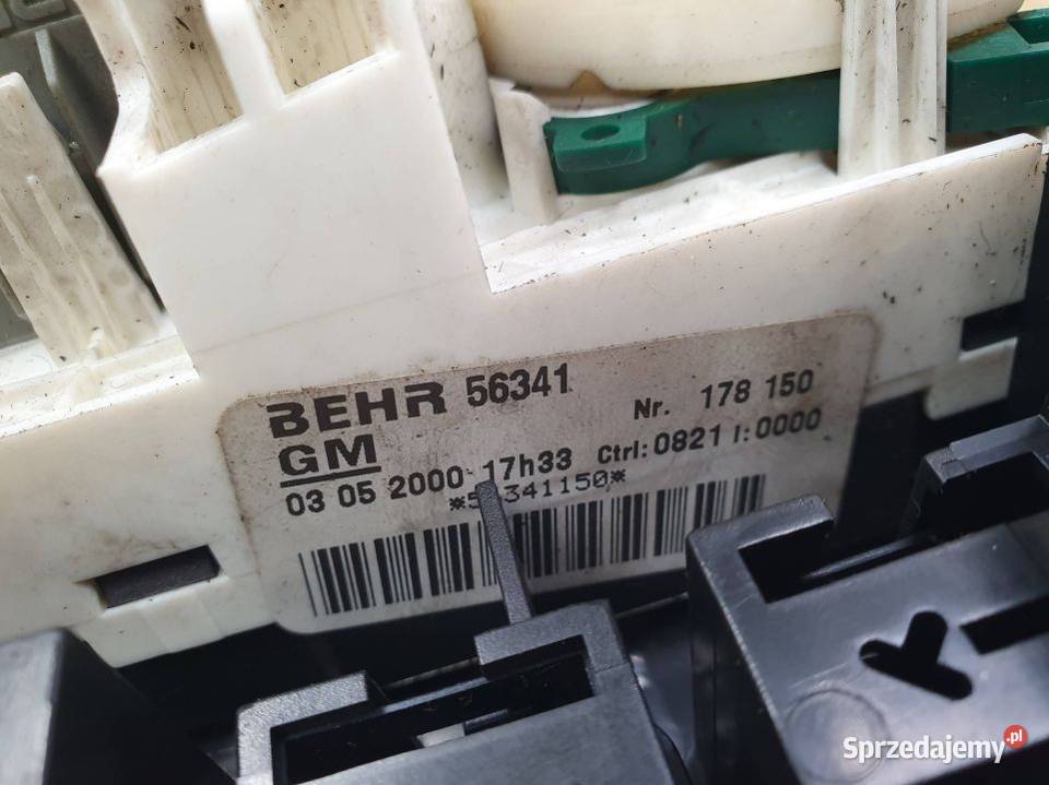 PANEL KLIMATYZACJI OPEL ZAFIRA A 56341 Lipno