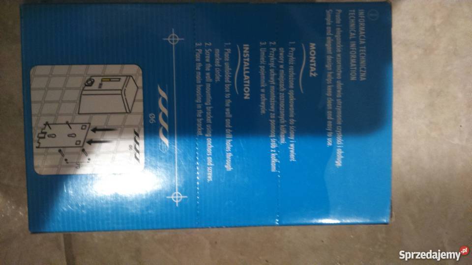 DYSTRYBUTOR MYDŁA W PŁYNIE 500ml DOZOWNIK MYDŁA biały lubelskie Lublin