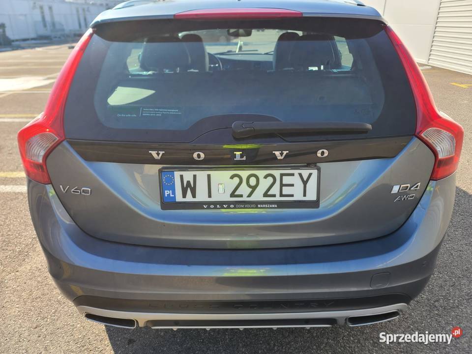Volvo V60 Cross Country zadbany nieuszkodzony Warszawa