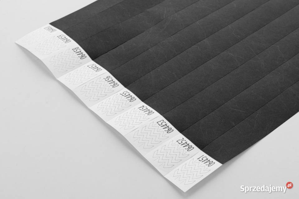 opaski papierowe tyvek opaska identyfikacyjna na