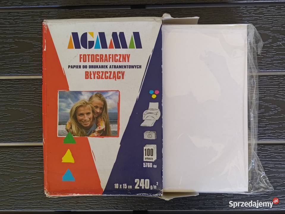 Papier fotograficzny błyszczący 10x15 80 Katowice