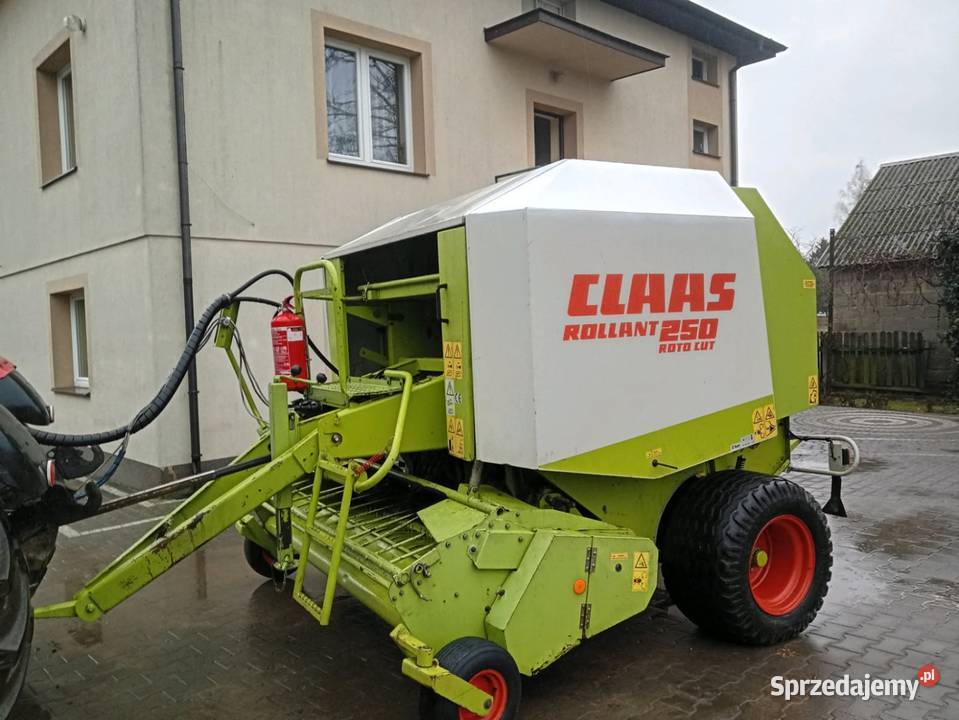 Prasa rolującą Claas Rollant 250 Roto Cut Siatka Radom