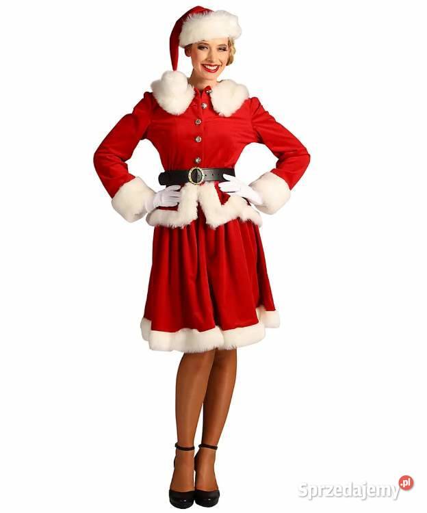 Profesjonalny strój Śnieżynki Pani Mikołajowej sprzedam