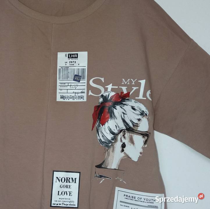 XL Bawełniana nowa bluza Megi Gliwice