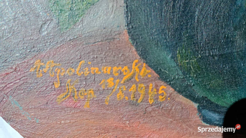 Obraz olejny ręcznie malowany Malbork