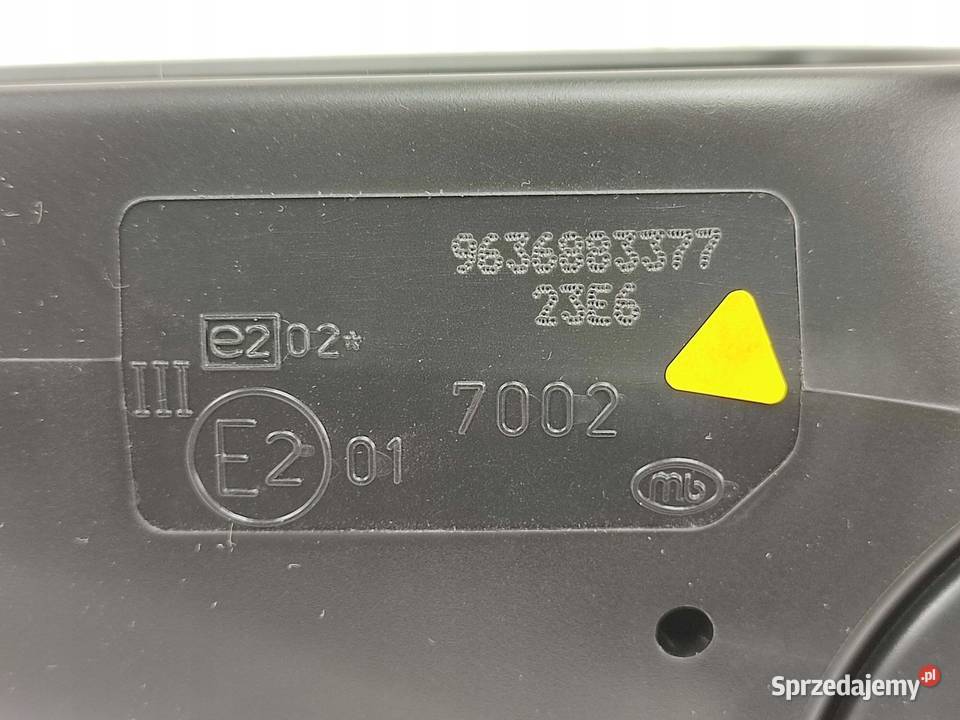 LUSTERKO LEWE 3PIN CITROEN XSARA 5DRZWI 19972000 osobowe Lusterka zewnętrzne