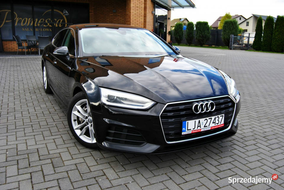 Audi A5 STronic 20TDI 190 Biała SKÓRA wymianie A5 Modliborzyce