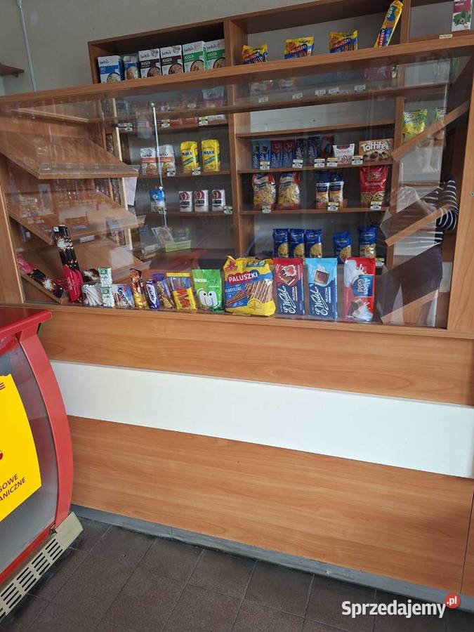 Regały sklepowe i sprzęt likwidacja sklepu Ciechanów
