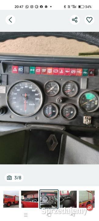 Straż pożarna sam specjalny Motoryzacja Serniki