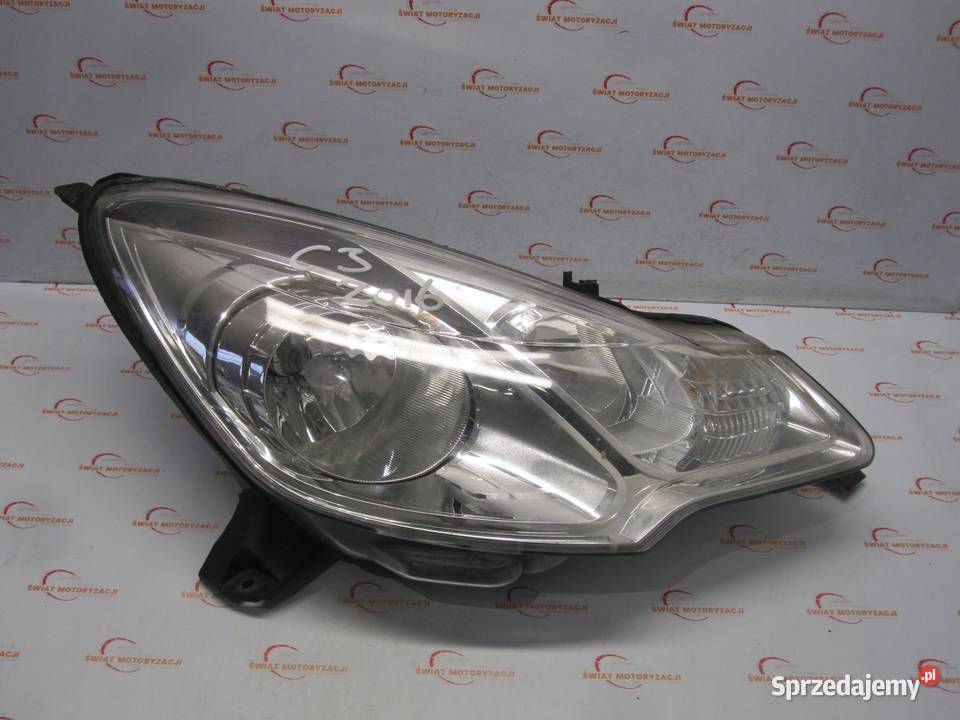 CITROEN C3 16r lampa prawa przód 1606931880 Lampy przednie Kielce