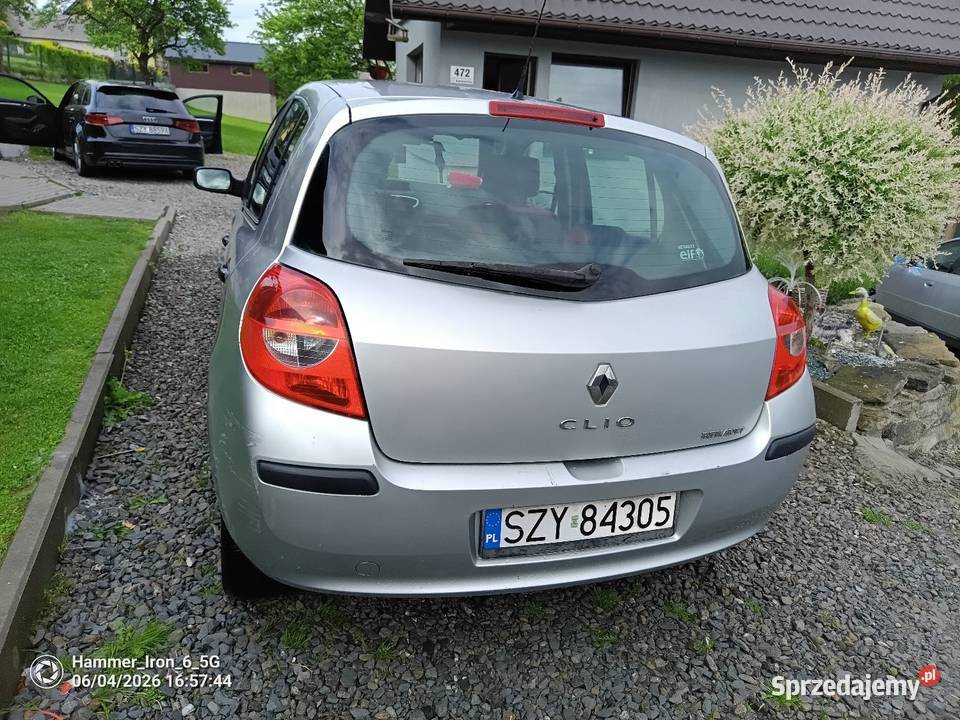 Renault Clio 3 2007 15dci diesel śląskie Milówka