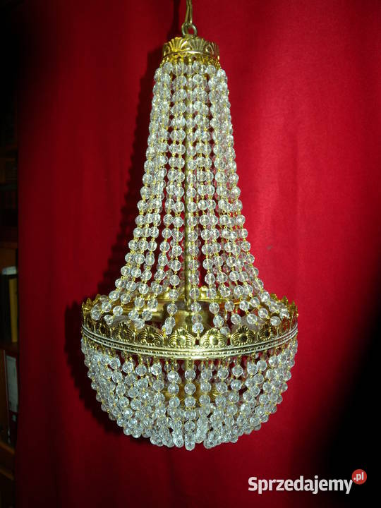 Żyrandol kryształowy Maria Theresa gruszka Katowice