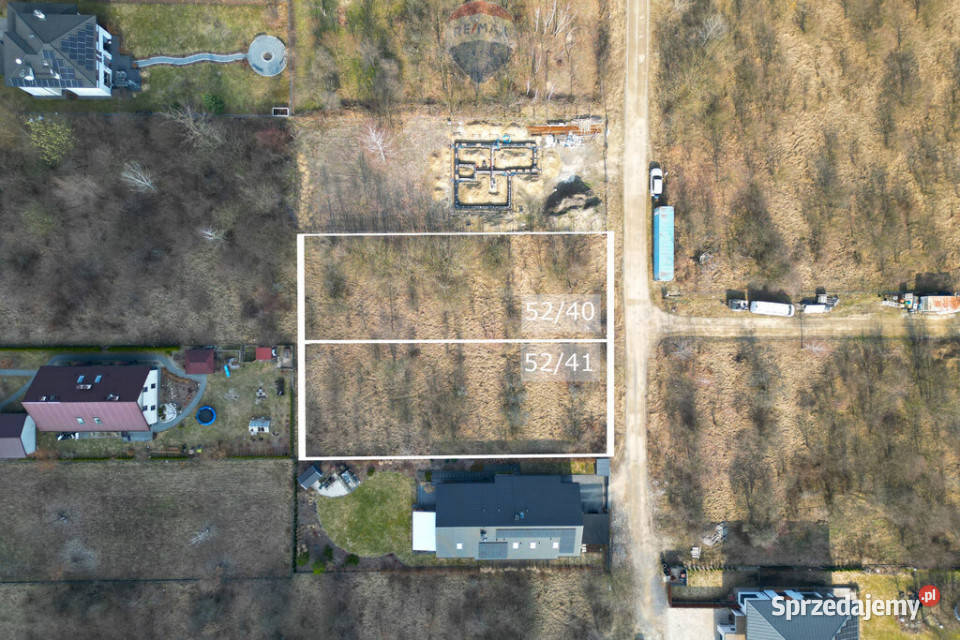 DWIE DZIAŁKI BUDOWLANE Z MPZP I WSZYSTKIMI mazowieckie