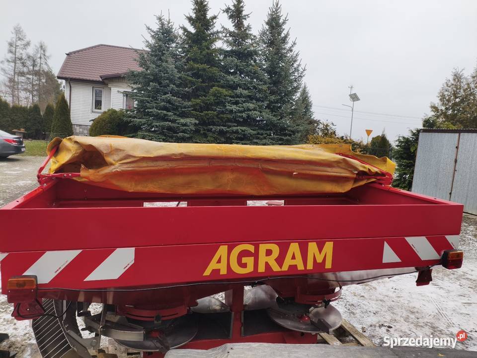 Rozsiewacz nawozu 1800l limiter Agram Jet Spread nieuszkodzony Rybczewice Drugie