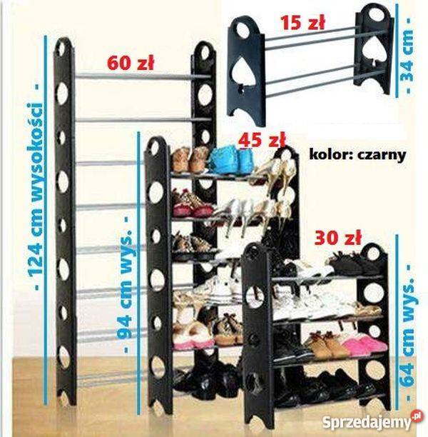 PÓŁKA NA BUTY SZAFKA REGAŁ MODUŁOWA 152x64x19 Zamość
