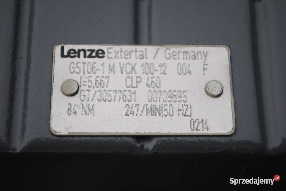 Motoreduktor kołnierzowy 22kw 247obrmin firmy lubuskie Kargowa