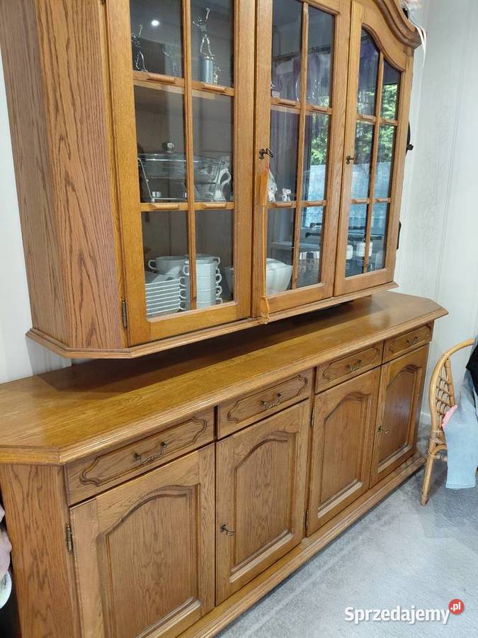Duży kredens dębowy Kaletnik sprzedam