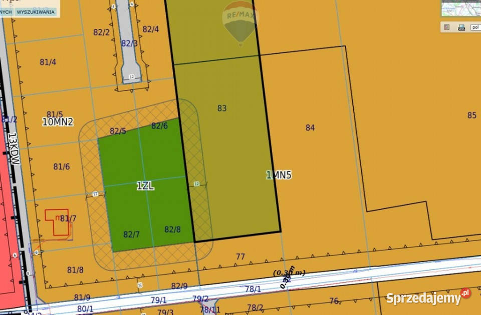 Działki budowlane zbuduj dom w lesie Powązki