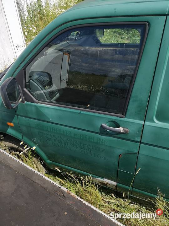 Volkswagen t5 drzwi prawe lewe odsuwane małopolskie Trzyciąż