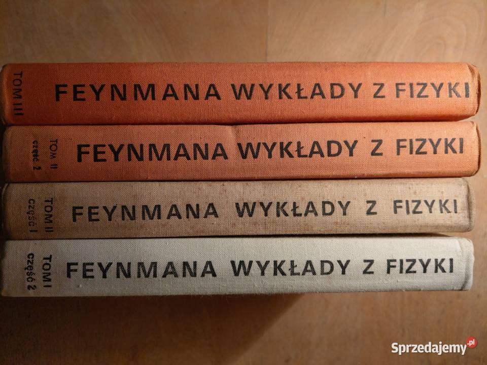 Feynmana wykłady z fizyki 4 tradycyjny podręcznik