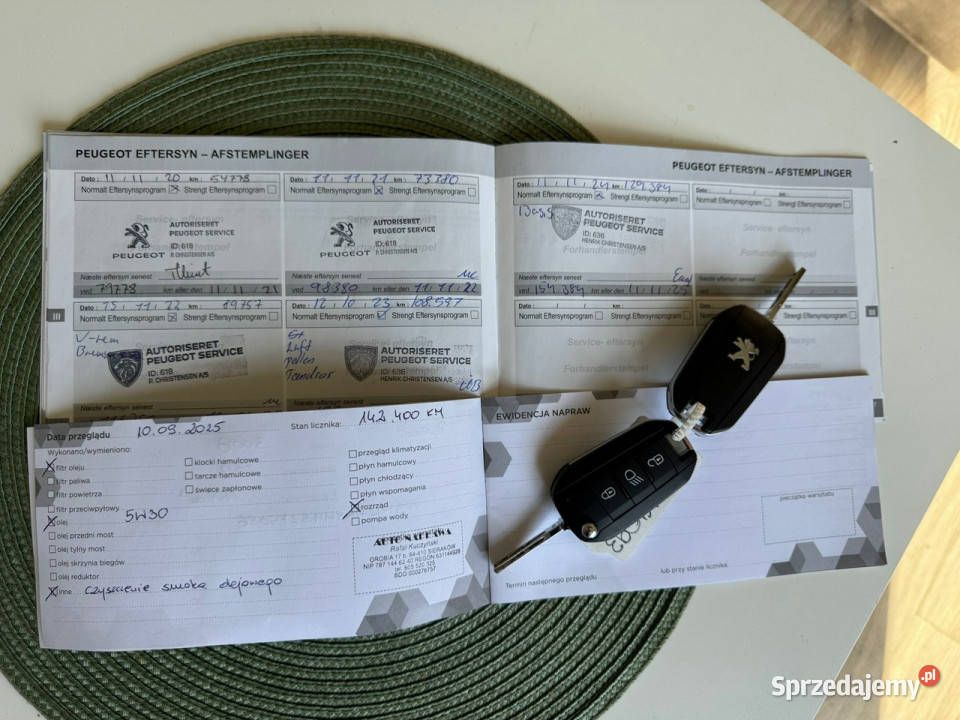 Peugeot 3008 130 Panorama Navi Led Bezwypad Nowy