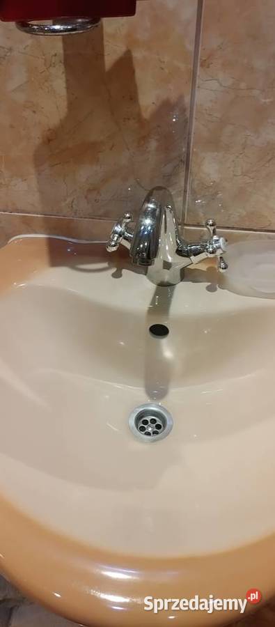 Umywalka z nogą Dalia beż Nysa