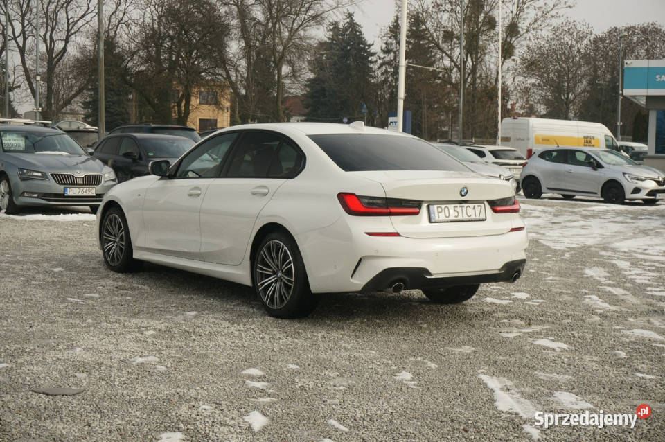 BMW 318 BMW 318d M Sport aut Salon FV23 5TC17 pełny VAT Poznań