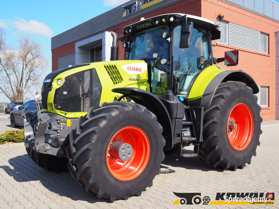 Claas Axion 870 CMATIC GPS Ciągnik rolniczy wielkopolskie