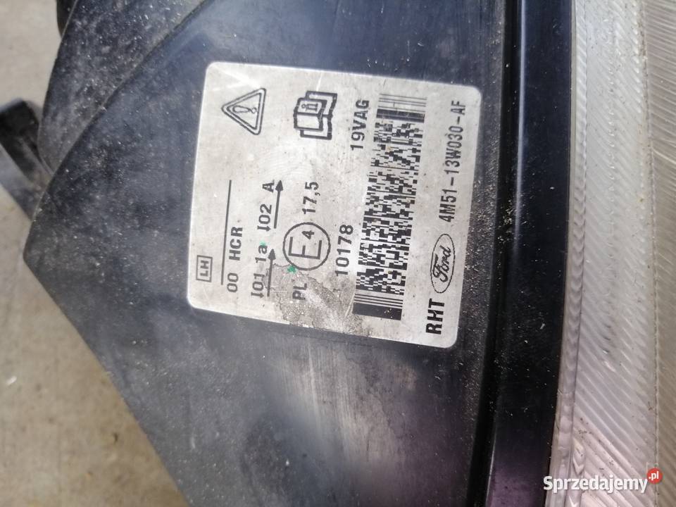 lampa lampy przód prawa lewa ford focus 2007 Motoryzacja małopolskie Nowy Wiśnicz