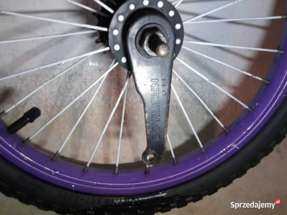 Niebieskie koło tylne 16 BMX torpedo GFalkon śląskie Knurów